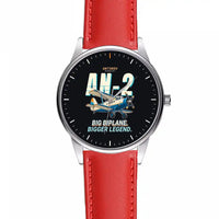 Thumbnail for Antonov An-2 - Cartoon - Leather Strap - Red Leather Strap