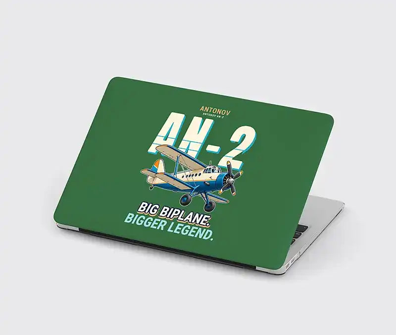 Antonov An-2 - Cartoon - MacBook Case - Green