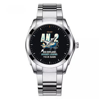 Thumbnail for Antonov An-2 - Cartoon + Name - Stainless Steel Band - For Men