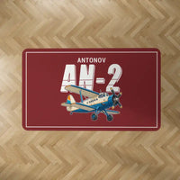 Thumbnail for Antonov An-2 - Cartoon - Rectangle Carpet - Dark Red
