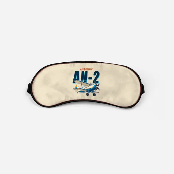 Antonov An-2 - Cartoon - Sleep Mask - Beige