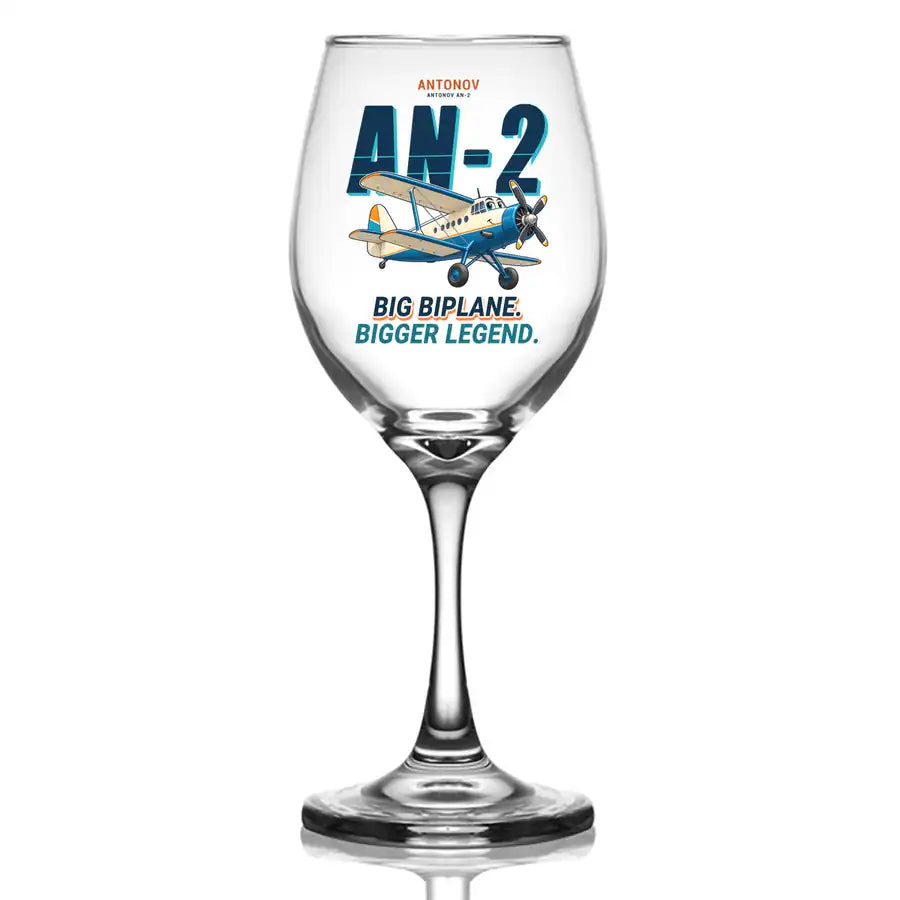 Antonov An-2 - Cartoon - Wine Glass