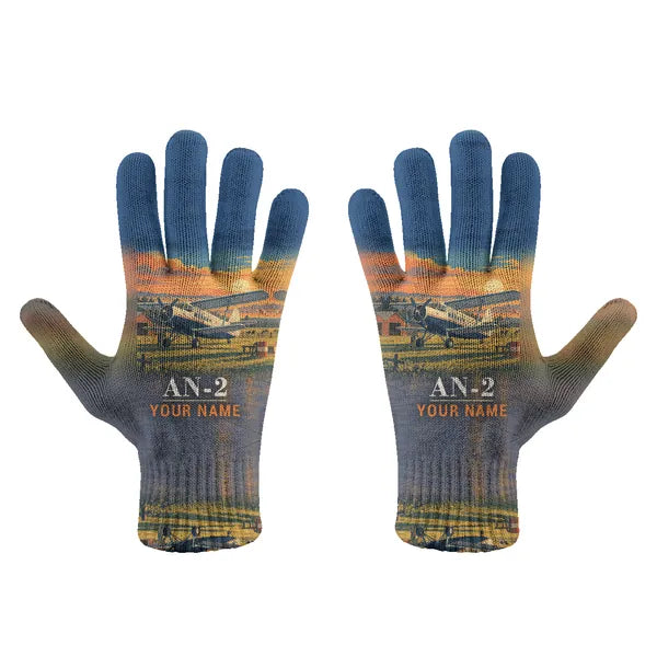Antonov An-2 - Gloves - Full - 3D + Name - Full Print