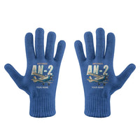 Thumbnail for Antonov An-2 - Gloves - Full - Cartoon + Name - Blue