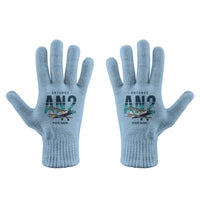 Thumbnail for Antonov An-2 - Gloves - Full - Original + Name - Light Blue