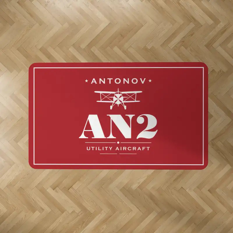 Antonov An-2 - Heritage - Rectangle Carpet - Red