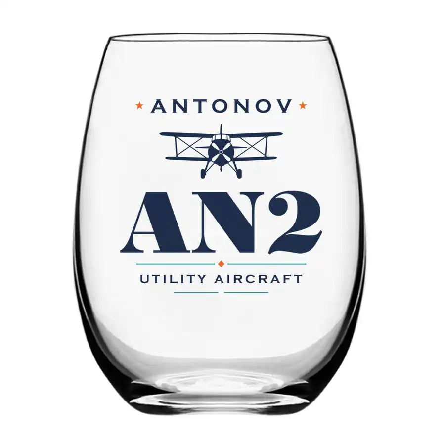 Antonov An-2 - Heritage - Water & Drink Glass