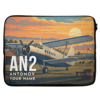 Thumbnail for Antonov An-2 - Laptop Sleeve + Name