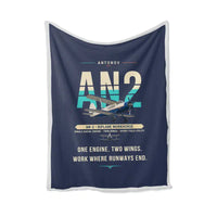 Thumbnail for Antonov An-2 - Original - Blanket - Navy Blue