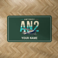 Thumbnail for Antonov An-2 - Original + Name - Rectangle Carpet - Dark Green