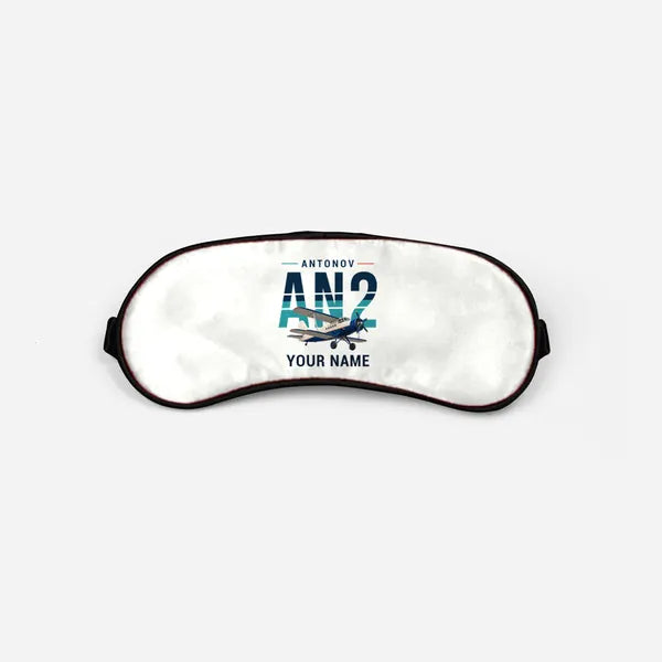 Antonov An-2 - Original + Name - Sleep Mask - White