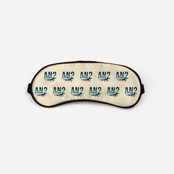 Antonov An-2 - Original Pattern - Sleep Mask - Beige