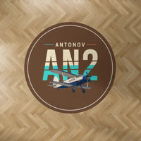 Thumbnail for Antonov An-2 - Original - Round Carpet - Brown
