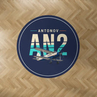 Thumbnail for Antonov An-2 - Original - Round Carpet - Dark Blue