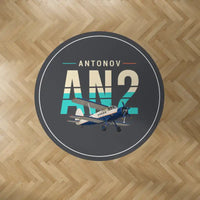 Thumbnail for Antonov An-2 - Original - Round Carpet - Dark Gray