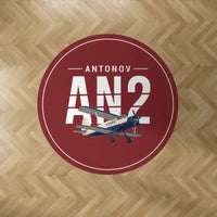 Thumbnail for Antonov An-2 - Original - Round Carpet - Dark Red