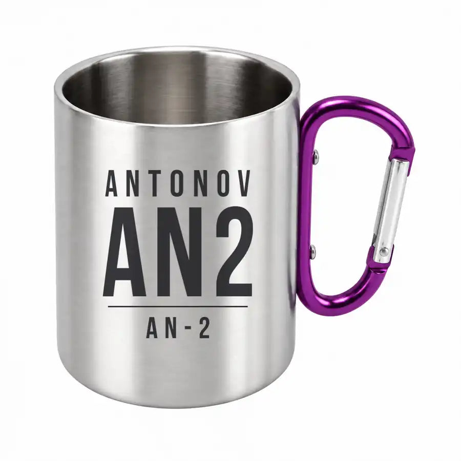 Antonov An-2 - Outdoors Mug - Tag - Purple