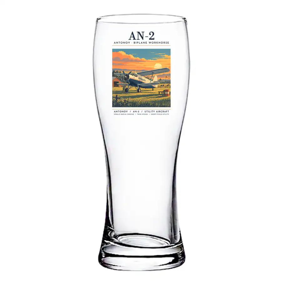 Antonov An-2 - Poster - Pilsner Beer Glass