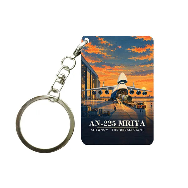 Antonov An-225 Mriya - 3D - Key Chain - Full Print