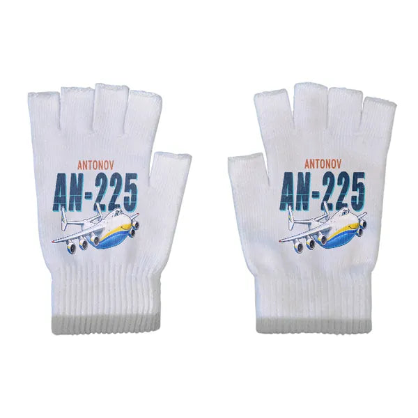 Antonov An-225 Mriya - Gloves - Cut - Cartoon - Light Gray