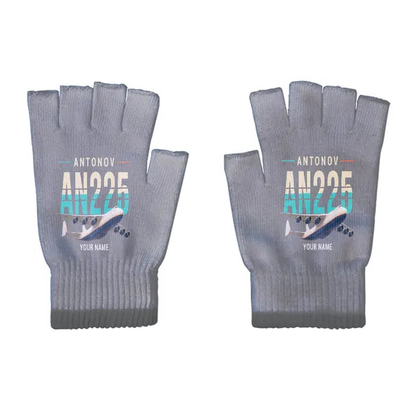 Antonov An-225 Mriya - Gloves - Cut - Original + Name - Gray
