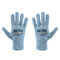 Thumbnail for Antonov An-225 Mriya - Gloves - Full - Cartoon + Name - Light Blue