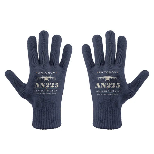 Antonov An-225 Mriya - Gloves - Full - Heritage - Navy Blue