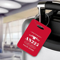 Thumbnail for Antonov An-225 Mriya - Heritage + Name - Luggage Tag - Red