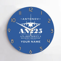 Thumbnail for Antonov An-225 Mriya - Heritage + Name - No Frame - Blue