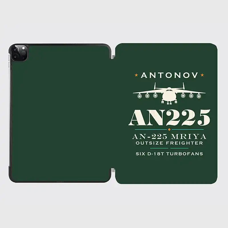 Antonov An-225 Mriya - Heritage - iPad Case - Dark Green