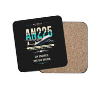 Thumbnail for Antonov An-225 Mriya - Original - Coaster - Black