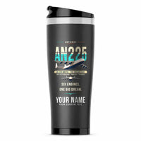 Thumbnail for Antonov An-225 Mriya - Original + Name - Stainless Steel (No Holder) - Gray