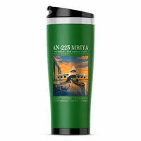 Thumbnail for Antonov An-225 Mriya - Poster - Stainless Steel (No Holder) - Green