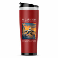 Thumbnail for Antonov An-225 Mriya - Poster - Stainless Steel (No Holder) - Red