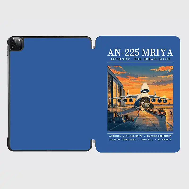 Antonov An-225 Mriya - Poster - iPad Case - Blue