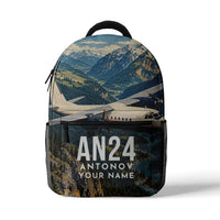 Thumbnail for Antonov An-24 - 3D Backpack - 3D Scene + Name