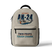 Thumbnail for Antonov An-24 - 3D Backpack - Cartoon - Beige