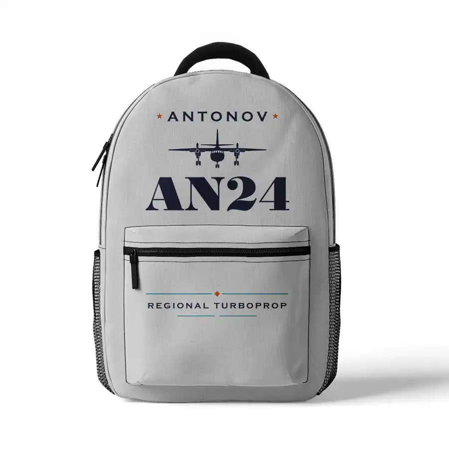 Antonov An-24 - 3D Backpack - Heritage - White