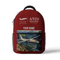 Thumbnail for Antonov An-24 - 3D Backpack - Red + Name