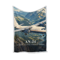 Thumbnail for Antonov An-24 - 3D - Blanket - Full Print