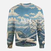 Thumbnail for Antonov An-24 3D All-Over Print Clothing - Sweatshirt - 3D