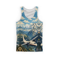 Thumbnail for Antonov An-24 3D All-Over Print Clothing - Tank Top - 3D + Name