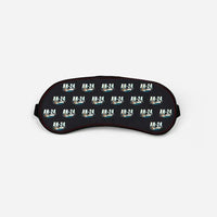 Thumbnail for Antonov An-24 - Cartoon Pattern - Sleep Mask - Black