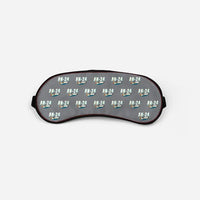 Thumbnail for Antonov An-24 - Cartoon Pattern - Sleep Mask - Gray