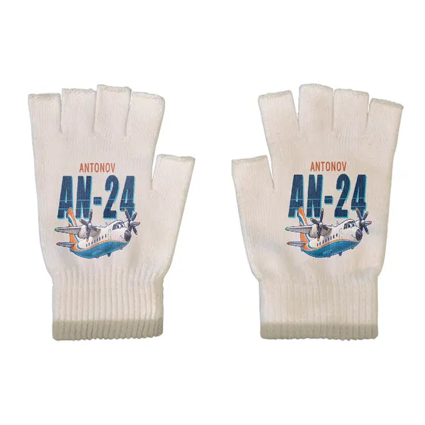 Antonov An-24 - Gloves - Cut - Cartoon - Beige