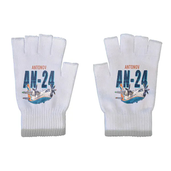 Antonov An-24 - Gloves - Cut - Cartoon - Light Gray