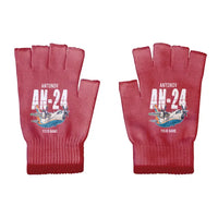 Thumbnail for Antonov An-24 - Gloves - Cut - Cartoon + Name - Red