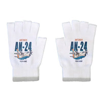 Thumbnail for Antonov An-24 - Gloves - Cut - Cartoon + Name - White
