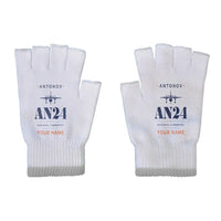 Thumbnail for Antonov An-24 - Gloves - Cut - Heritage + Name - Light Gray