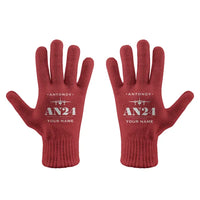 Thumbnail for Antonov An-24 - Gloves - Full - Heritage + Name - Red